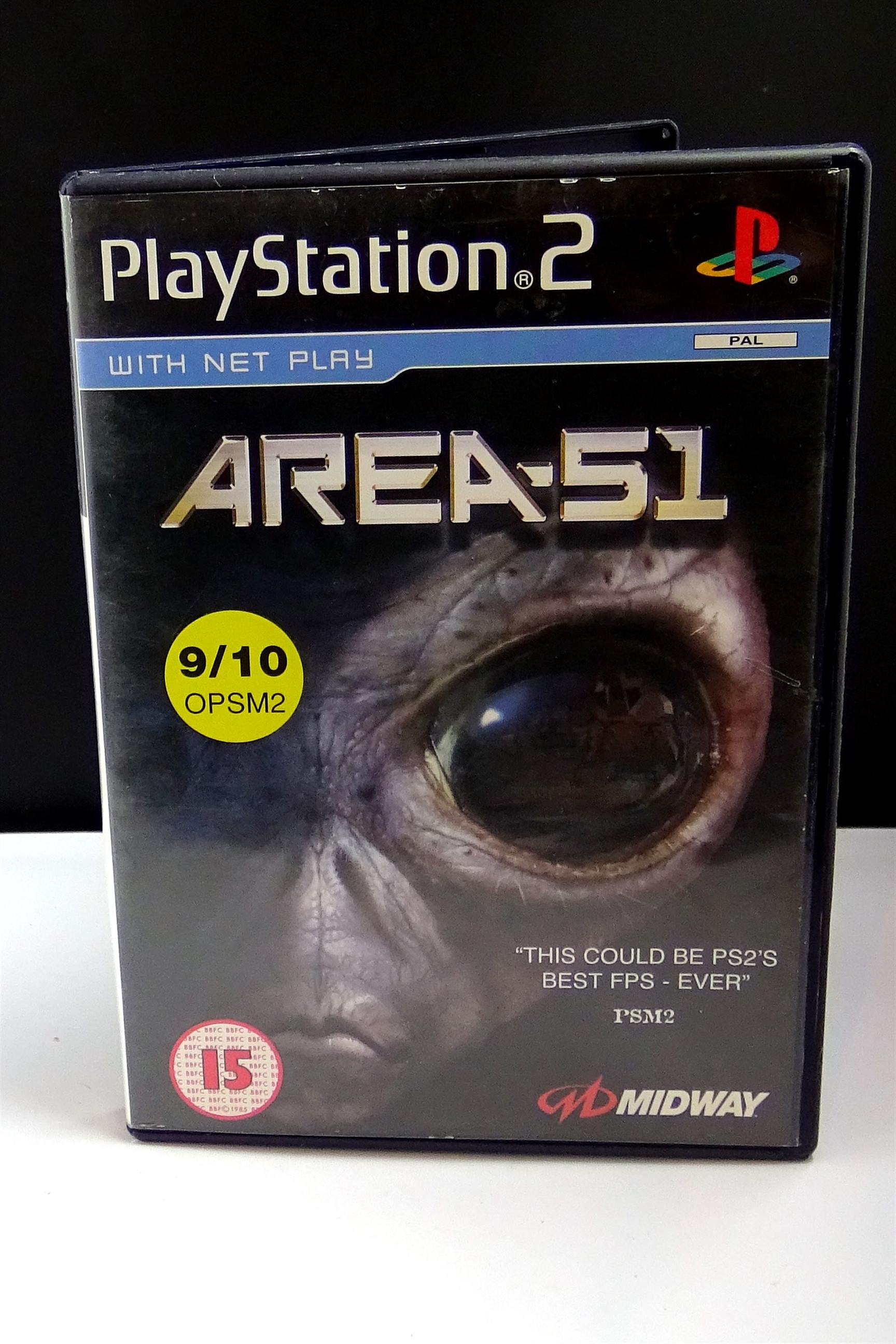 Area 51 PS2 (PlayStation 2) - Free Postage - UK Seller | eBay